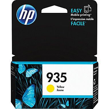 HP 935 (C2P22AN) Yellow Original Ink Cartridge (400 Yield)
